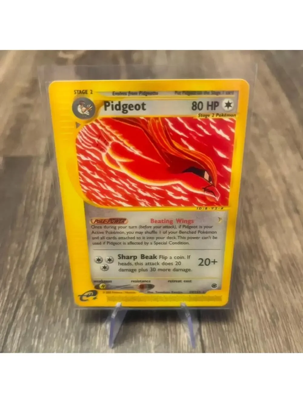 Pidgeot 59/165 Expedition 2002  80  Stage 2  Beating Wings  eReader